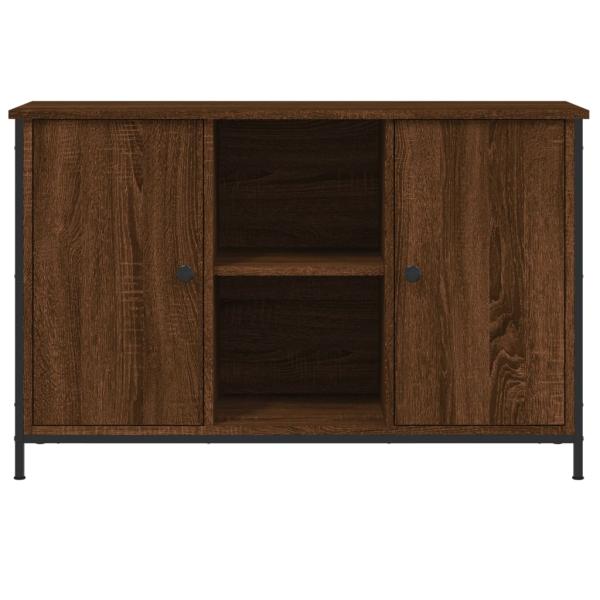 TV-Schrank Braun Eichen-Optik 100x35x65 cm Holzwerkstoff