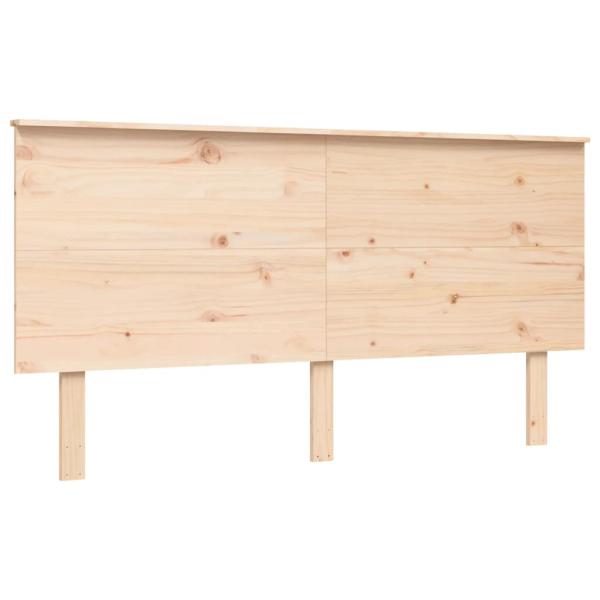 Massivholzbett ohne Matratze 160x200 cm Kiefernholz