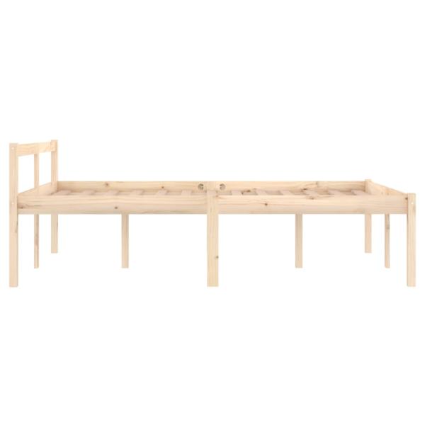 Seniorenbett 120x190 cm Massivholz Kiefer