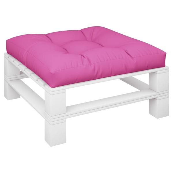Palettenkissen Rosa 70x70x12 cm Stoff