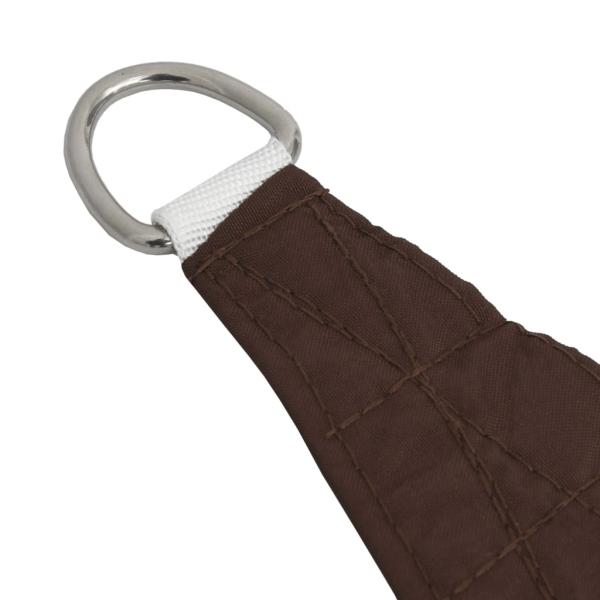 Sonnensegel Oxford-Gewebe Dreieckig 3,6x3,6x3,6 m Braun
