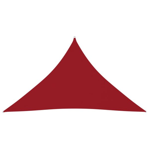 ARDEBO.de - Sonnensegel Oxford-Gewebe Dreieckig 4x4x5,8 m Rot