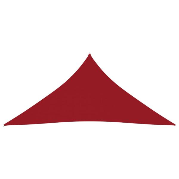 Sonnensegel Oxford-Gewebe Dreieckig 3,6x3,6x3,6 m Rot