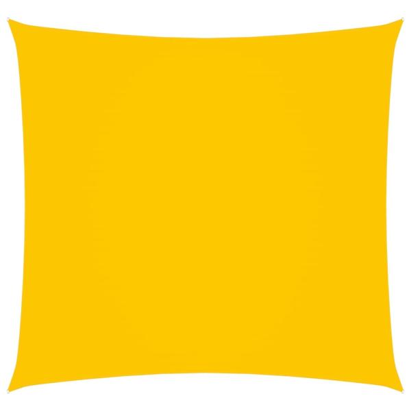 Sonnensegel Oxford-Gewebe Quadratisch 7x7 m Gelb