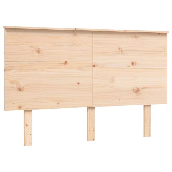 Massivholzbett ohne Matratze 140x200 cm Kiefernholz