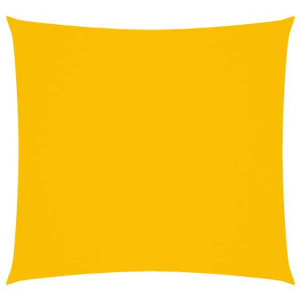 Sonnensegel Oxford-Gewebe Quadratisch 3,6x3,6 m Gelb