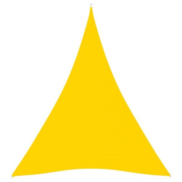 ARDEBO.de - Sonnensegel Oxford-Gewebe Dreieckig 3x4x4 m Gelb