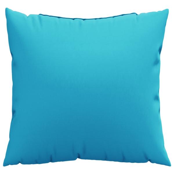 Zierkissen 4 Stk. Türkis 60x60 cm Stoff