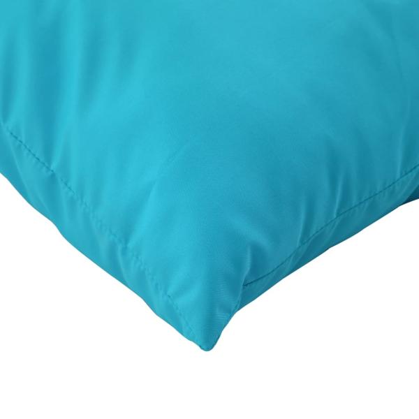 Zierkissen 4 Stk. Türkis 60x60 cm Stoff