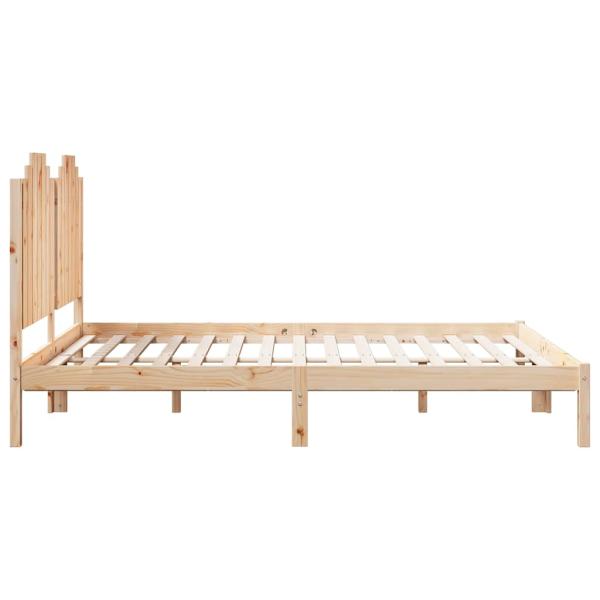 Massivholzbett Extra Lang ohne Matratze 160x220 cm