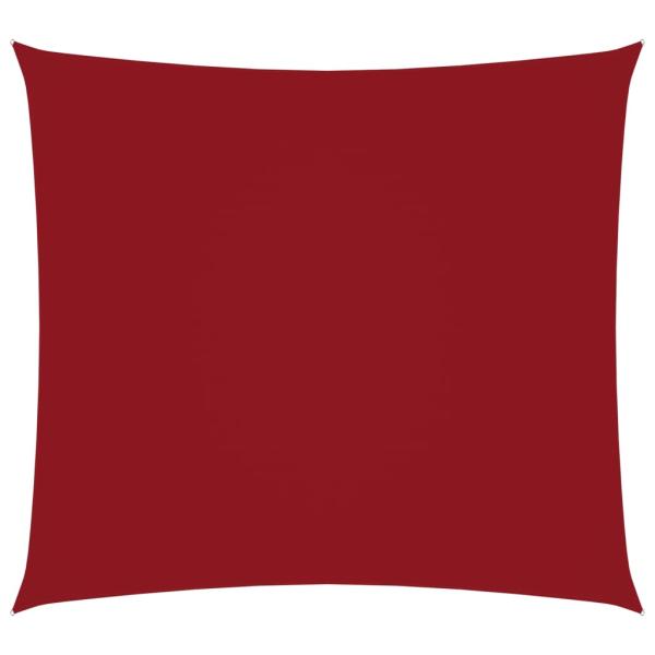 Sonnensegel Oxford-Gewebe Quadratisch 7x7 m Rot