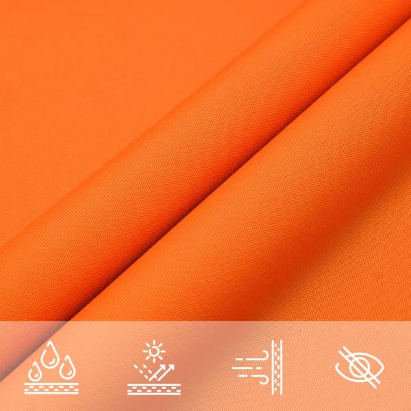 Sonnensegel Oxford-Gewebe Quadratisch 6x6 m Orange