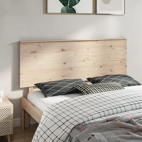 ARDEBO.de - Bett-Kopfteil 164x6x82,5 cm Massivholz Kiefer