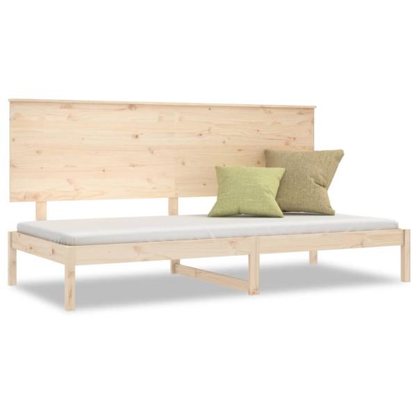 Tagesbett ohne Matratze 90x200 cm Massivholz Kiefer