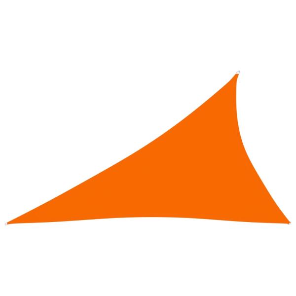 Sonnensegel Oxford-Gewebe Dreieckig 4x5x6,4 m Orange