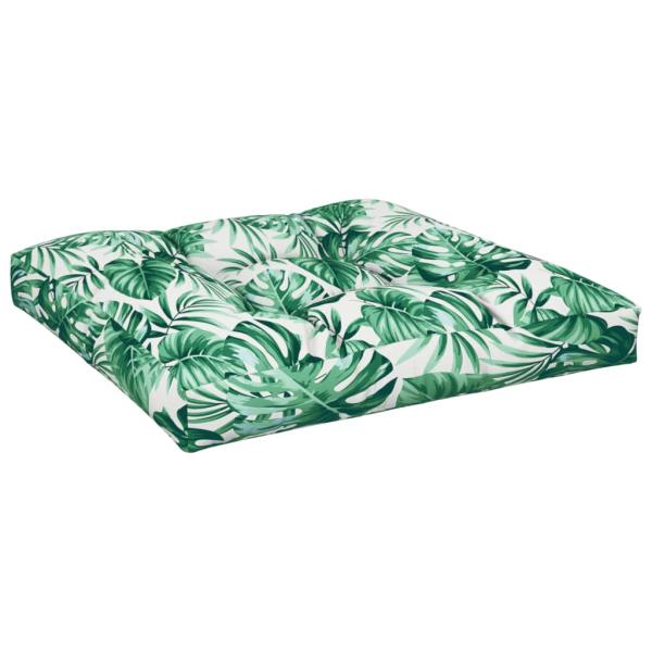 ARDEBO.de - Palettensofa-Kissen Blattmuster 70x70x12 cm
