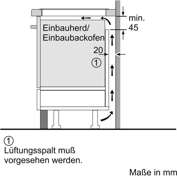Neff EX4IB0 N30/N50 A+ Einbauherdset mit Induktionskochfeld (E1CCD2AK4 + M56SBF1L0), 60 cm breit, 71 L, Kindersicherung, schwarz