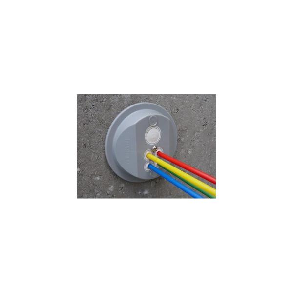 ARDEBO.de Filoform GT MD1 FttH Mehrfach-Hauseinführung Kabel Ø 4x12,5/1x20mm, Bohrung Ø 32-50mm (80216)