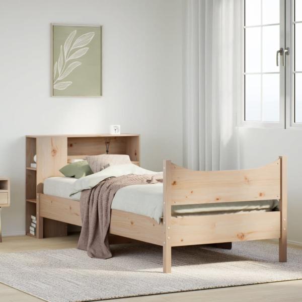 ARDEBO.de - Massivholzbett ohne Matratze 75x190 cm Kiefernholz