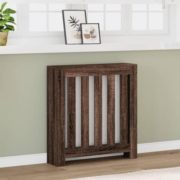 ARDEBO.de - Heizkörperverkleidung Eichen-Optik 78x20x82 cm Holzwerkstoff