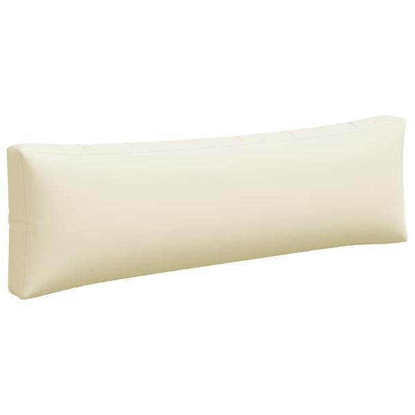 Palettenkissen 3-tlg. Creme Stoff