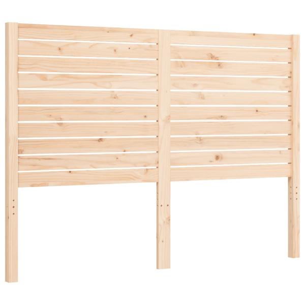 Massivholzbett ohne Matratze 140x190 cm Kiefernholz