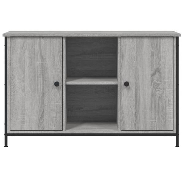 TV-Schrank Grau Sonoma-Eiche 100x35x65 cm Holzwerkstoff