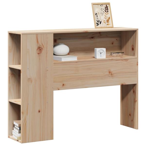 Kopfteil mit Stauraum 90 cm Massivholz Kiefer