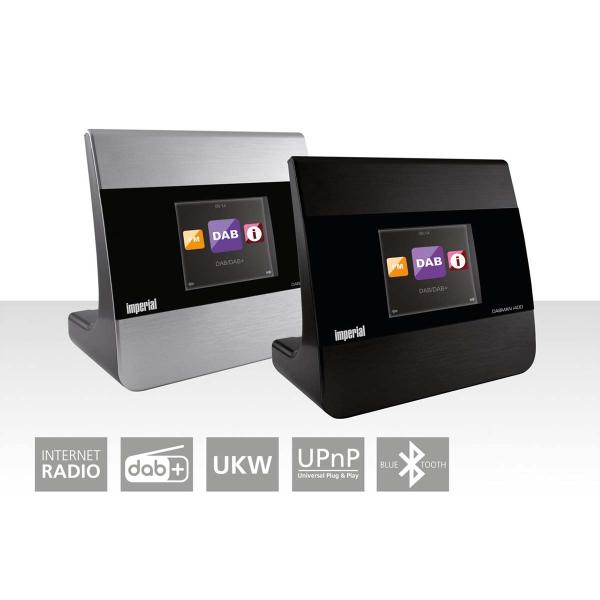 ARDEBO.de - DABMAN i400 Kompaktes Hybridradio DAB+ / FM / Internet / Bluetooth Schwarz