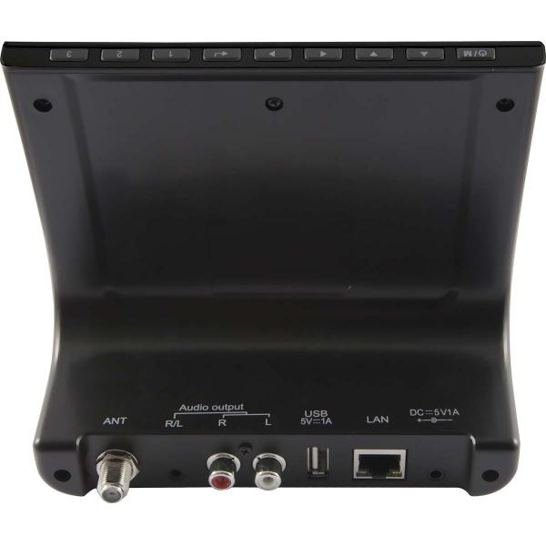 DABMAN i400 Kompaktes Hybridradio DAB+ / FM / Internet / Bluetooth Schwarz