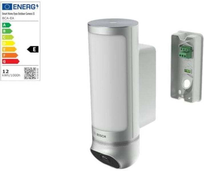 Bosch Smart Home Eyes Außenkamera II, Dual Radar, Bewegungserkennung, silber (8750001469)