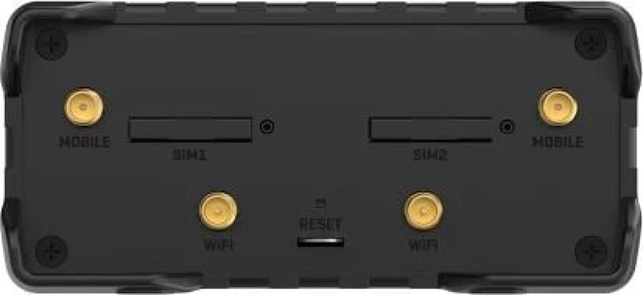 Teltonika RUT901 Mobilfunk-Router, 4G LTE, WLAN, DUAL-SIM mit Hotspot-Funktionalität, schwarz (RUT901000000)