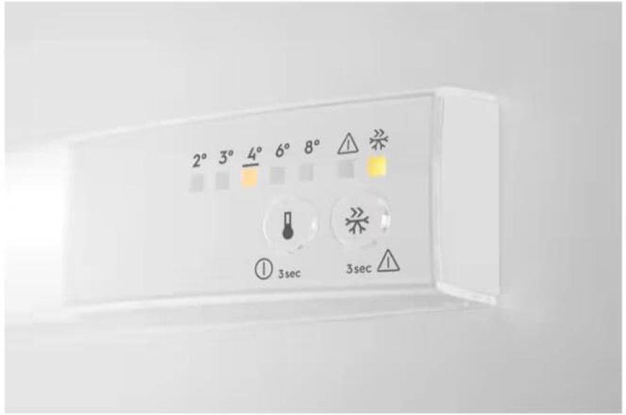 AEG OSC6N183ES Einbau Kühl-Gefrierkombination, Nischenhöhe 178 cm, 257 L, NoFrost, Schlepptür, TouchControl