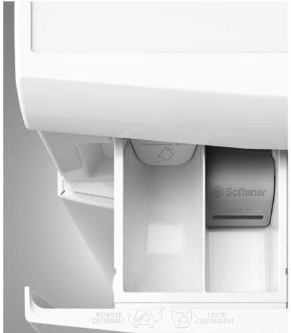 AEG L5FBU20480 8kg Frontlader Waschmaschine, 60 cm breit, 1400 U/Min, Aquastop, 3 Kurzprogramme, ProSense-Mengenautomatik, weiß