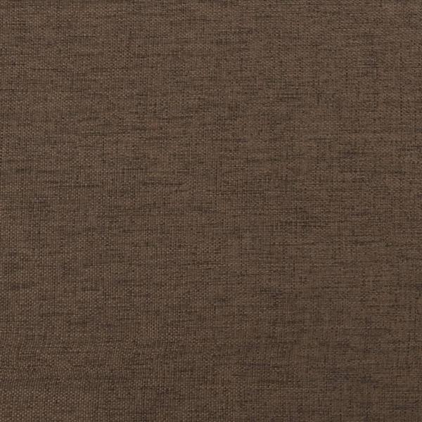 Fußhocker Braun 45x29,5x35 cm Stoff