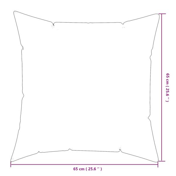 Zierkissen 4 Stk. Mehrfarbig 60x60 cm Stoff