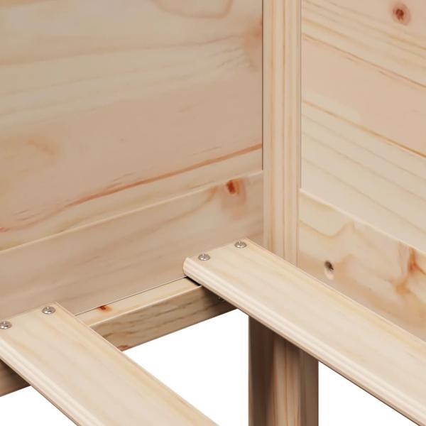 Tagesbett mit Schubladen 80x200 cm Massivholz Kiefer