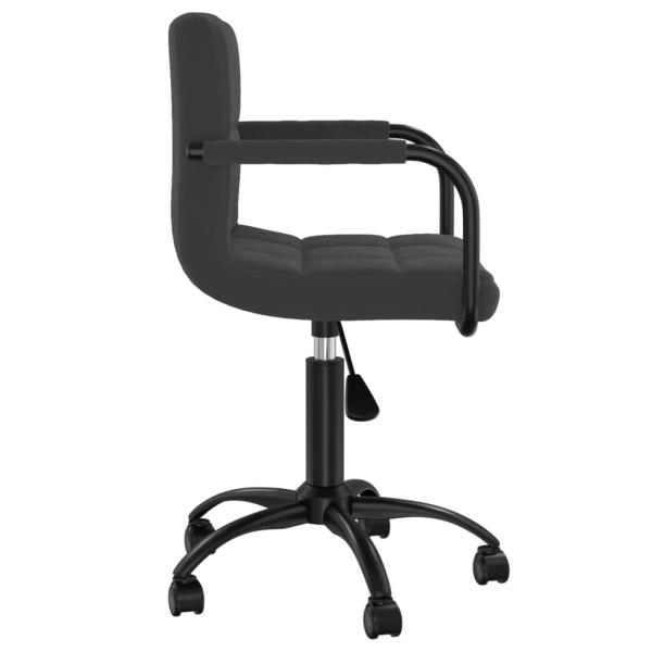 Bürostuhl Drehbar Schwarz Samt
