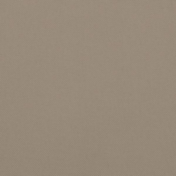 Palettenkissen 2-tlg. Taupe Stoff