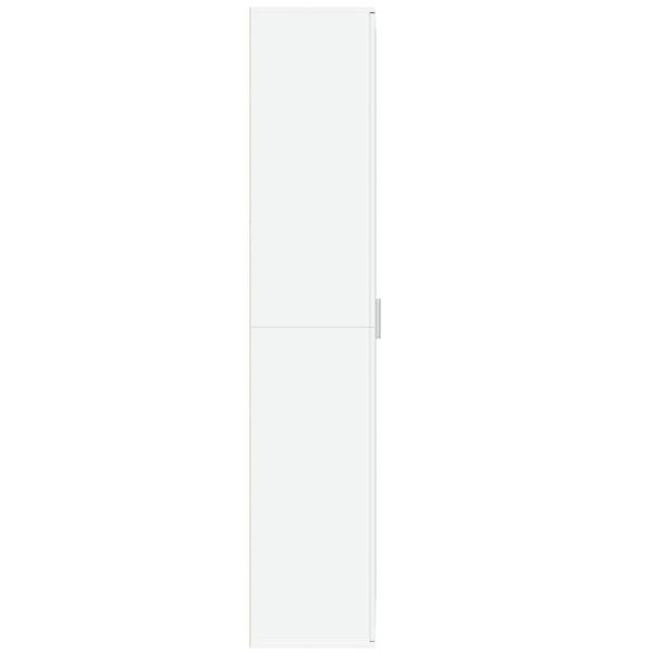 Highboard Weiß 70x35x180 cm Holzwerkstoff