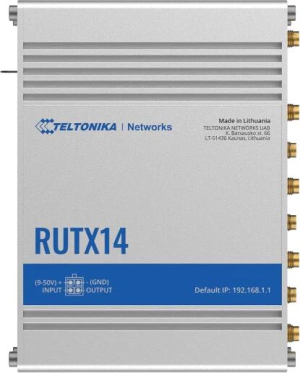 ARDEBO.de Teltonika RUTX14 LTE Cat 12 Router, 4G LTE (RUTX14000000)