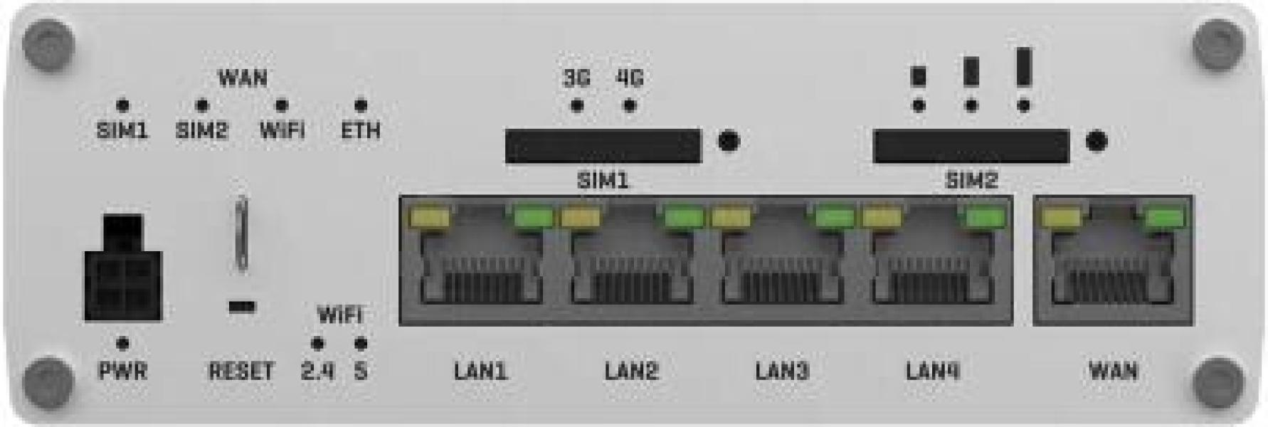Teltonika RUTX14 LTE Cat 12 Router, 4G LTE (RUTX14000000)