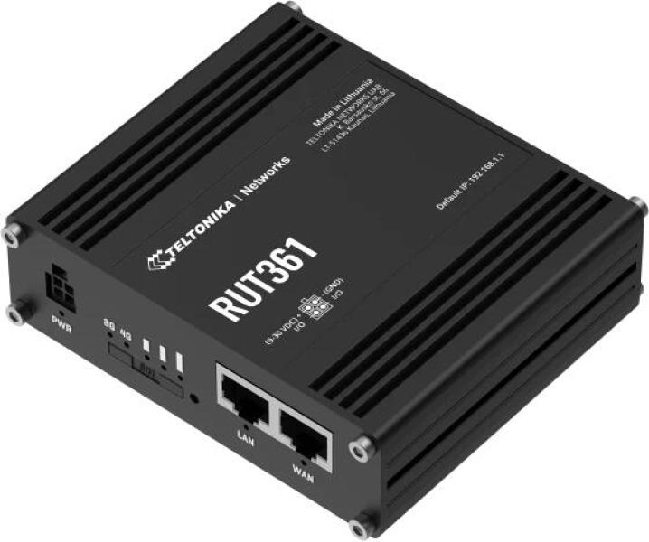 Teltonika RUT361 LTE Cat 6 Router, 4G LTE (RUT361100000)