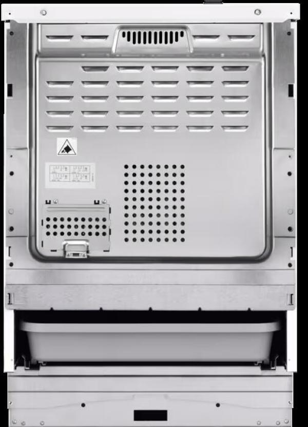 AEG CCB6446BBW EEK: A Standherd mit Glaskeramikkochfeld, 60 cm breit, 73 L, Versenkknebel, Geschirrwagen, 7 Beheizungsarten, Touchbedienung, weiß