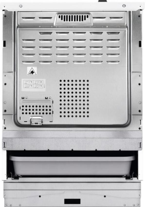 AEG CCB6442ABW EEK: A Standherd mit Glaskeramikkochfeld, 60 cm breit, 73 L, Touchbedienung, Versenkknebel, 7 Beheizungsarten, weiß
