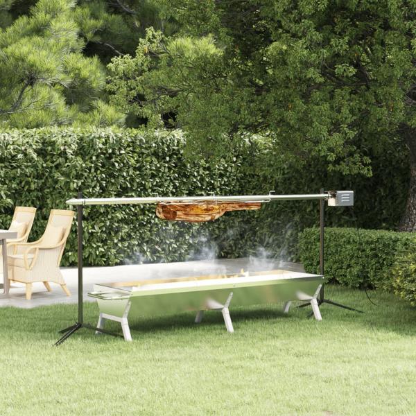 ARDEBO.de - Rotisserie-Grill Automatisch Edelstahl