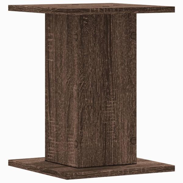 Pflanzenständer 2 Stk. Eichen-Optik 30x30x40 cm Holzwerkstoff