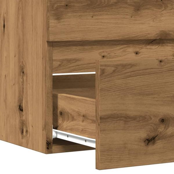 Badschrank Artisan-Eiche 60x38,5x45 cm Holzwerkstoff