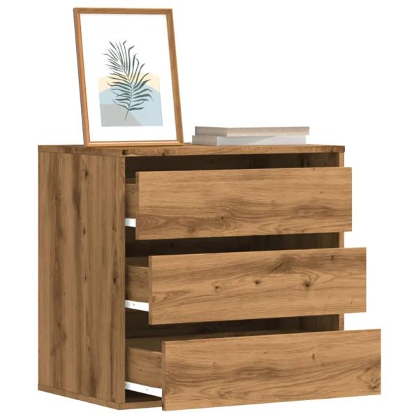 ARDEBO.de - Kommode Artisan-Eiche 60x41x58 cm Holzwerkstoff
