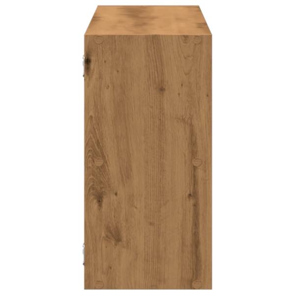 Wandregal Artisan-Eiche 100x25x50 cm Holzwerkstoff